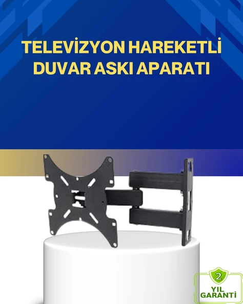 Modern Tasarım Hareketli TV Duvar Askı Aparatı ürün görseli 1