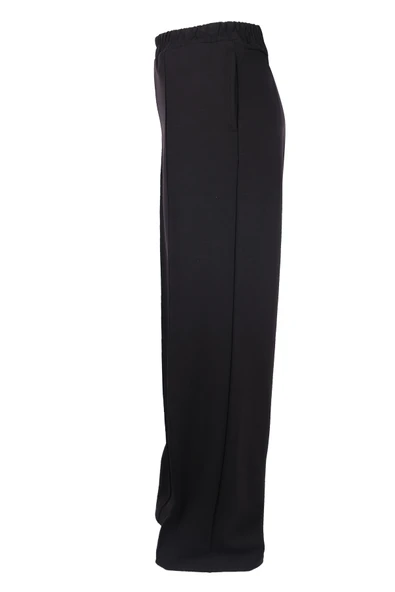 Gala-xi Minimalist Yüksek Bel Geniş Paça Midi Kadın Pantolon ürün görseli 1