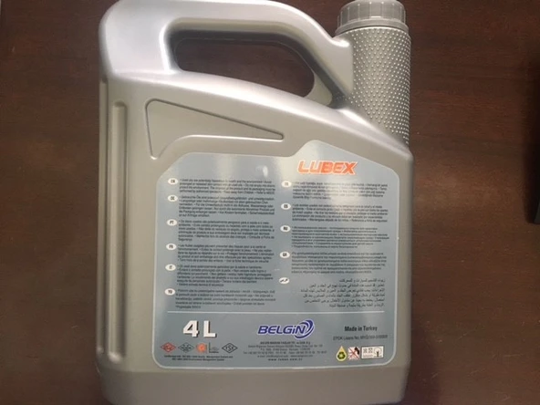 MOTOR YAĞI  (10-40 LPG 4LT SL/ CF ) LUBEX - Resim 2