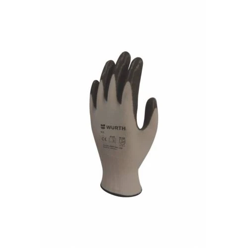 Würth Mekanikçi İş Eldiveni Siyah 9/Large 12 Çift - Resim 2