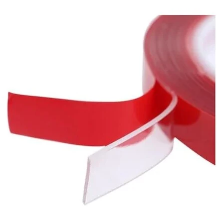 Çift Taraflı Silikonlu Şeffaf Montaj Bandı 10mm X 5mt ürün görseli 1