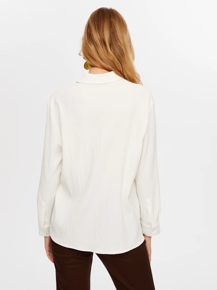 Nakış Detaylı Gömlek Faik Sönmez - Resim 11