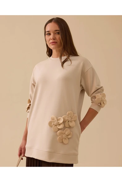 Scl Kadın Sweatshirt 10002522311007 - Resim 7