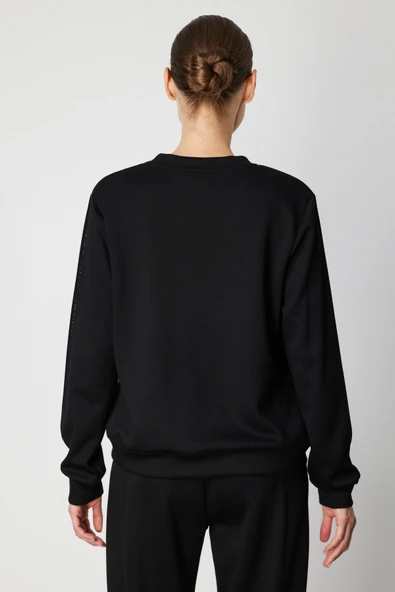 On Kadın Sweat 26KON66373 - Resim 7