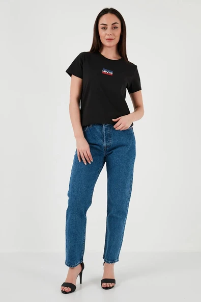 Levi's 501 Kadın Kot Pantolon - Yüksek Bel Straight Kesim ürün görseli 1
