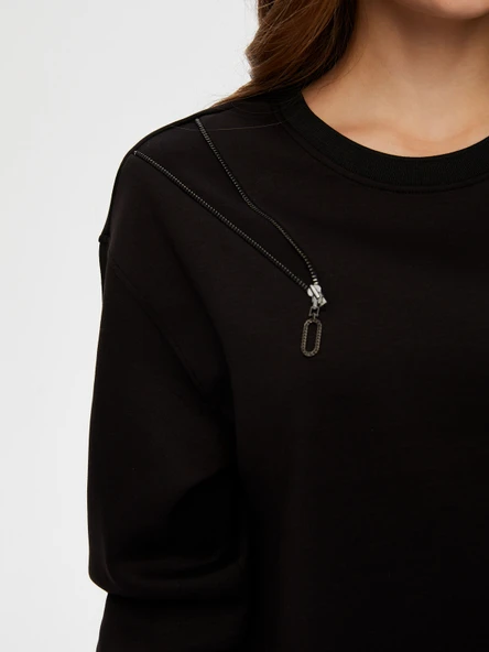 Faik Sönmez Kadın Sweatshirt UW26SWT008 - Resim 9