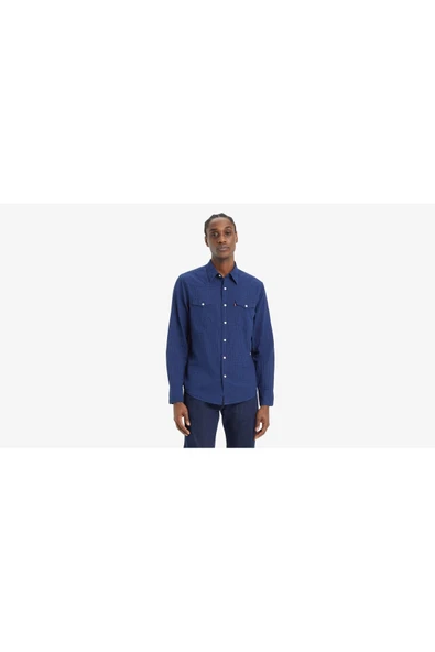 Levi's Erkek Uzun Kol Minimalist Gömlek - Günlük Şıklık ürün görseli 1