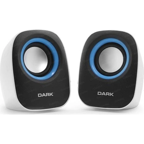 Dark DK-AC-SP100 1+1 Multimedia Usb Speaker Beyaz Hoparlör ürün görseli 1