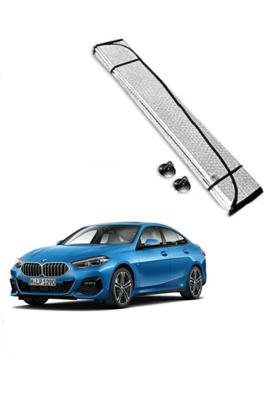 Autokit Vantuzlu Anti-UV Oto Ön Cam Güneşliği ürün görseli 1