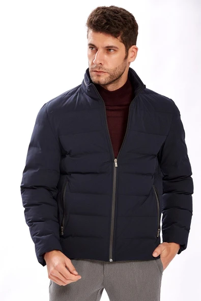 Ecer Minimalist Regular Fit Erkek Kışlık Mont ürün görseli 1