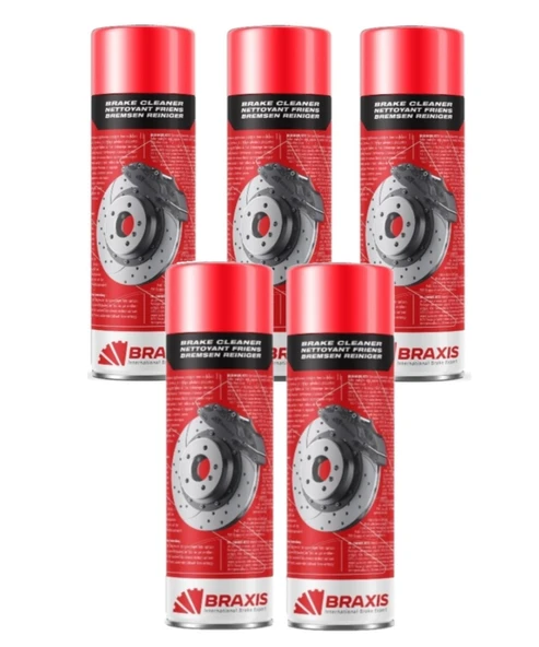 OTO MOTTO Braxıs Fren Balata Spreyi Braxis 500 ML 5 Adet ürün görseli 1