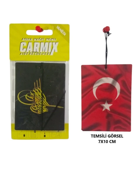 OTO MOTTO Dekoratif Asma Kağıt Koku Oto Ev Kokusu Kağıt Koku Vanilya Kokulu 1 Adet ürün görseli 1