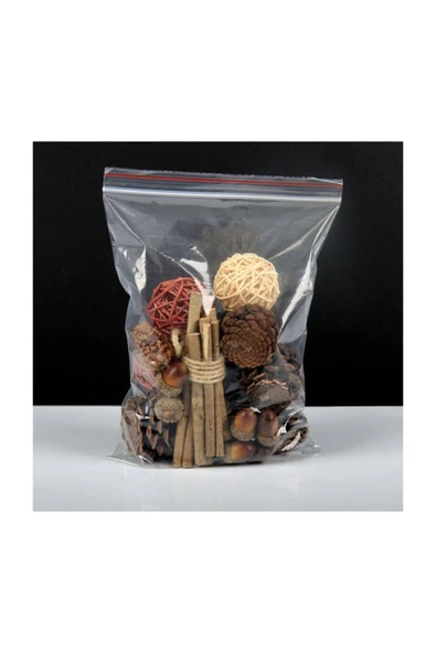 Kilitli Poşet Torba 15x18 Cm 100'lük Set ürün görseli 1