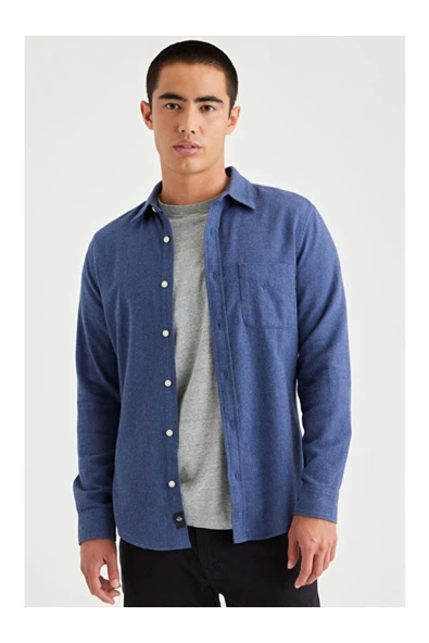 Dockers Minimalist Uzun Kol Erkek Gömlek - Günlük & Şık ürün görseli 1