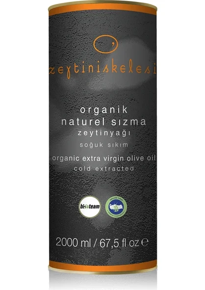 Zeytin İskelesi Zeytiniskelesi Organik Natürel Sızma Zeytinyağı 2000 ml Teneke ürün görseli 1