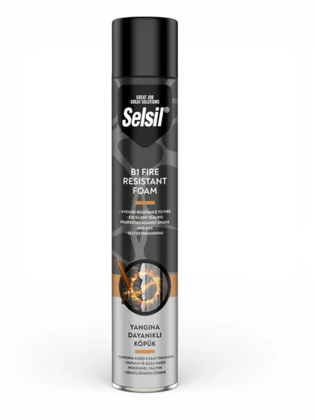 Selsil B1 Yangına Dayanıklı Köpük 750 ml ürün görseli 1