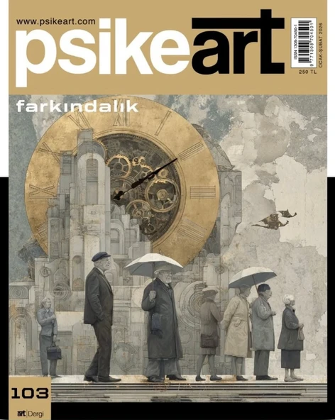 Psikeart Dergi 103.Sayı Ocak-Şubat 2026 ürün görseli 1