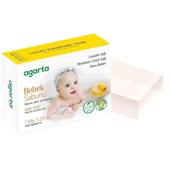 Agarta El Yapımı Doğal Sabun 150GR Bebek ürün görseli 1