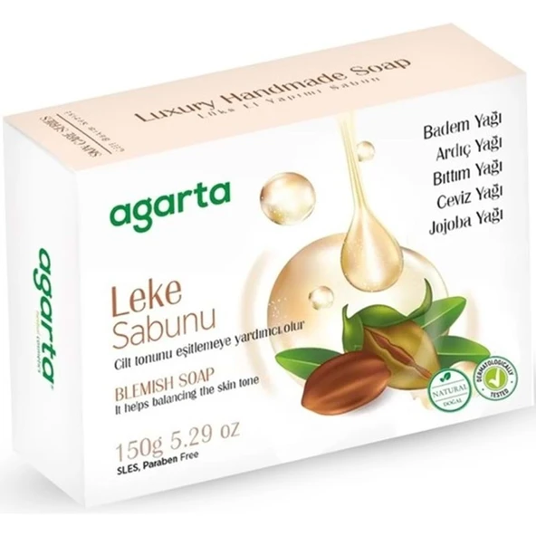 Agarta El Yapımı Doğal Sabun 150GR Leke ürün görseli 1