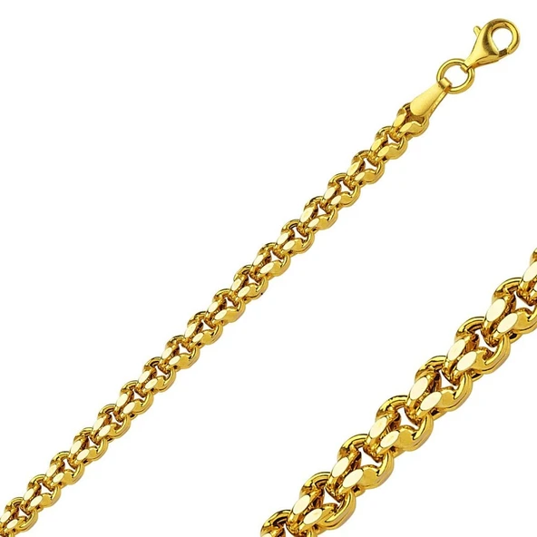 Bilezikhane Güverseli 14 Ayar Altın Zincir 15.00 Gram ürün görseli 1