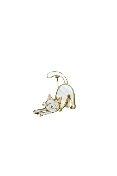 Bastet Kedi Broş Yaka İğnesi - Resim 3