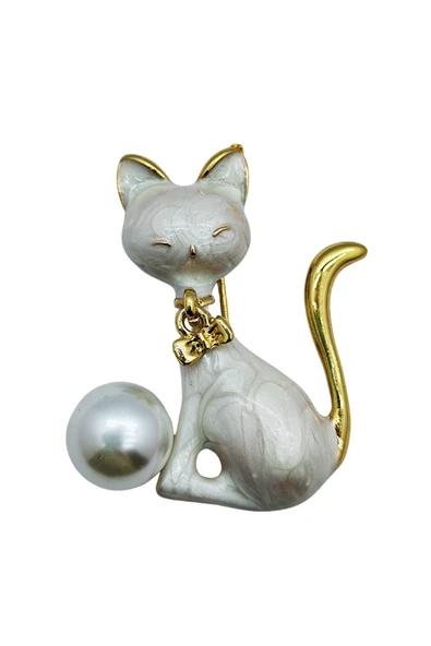 Asil Kedi Broş - Resim 3