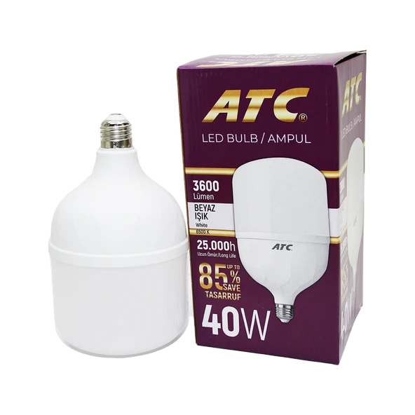 40W TORCH LED BULB AMPUL BEYAZ E27 (5250) ürün görseli 1