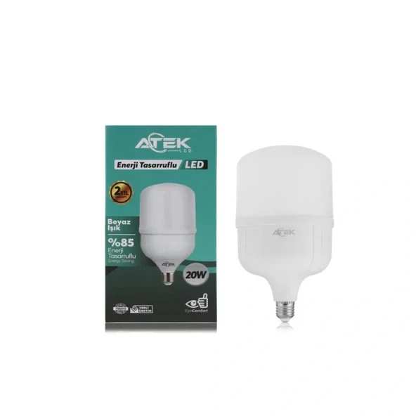 Atek 20W Torch Led Ampul E27 (5250) - Resim 4