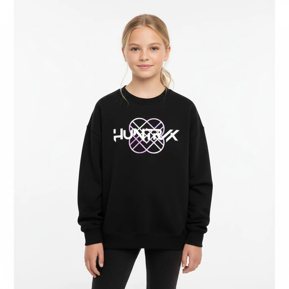 KPop Kız Çocuk Sweatshirt - Resim 3
