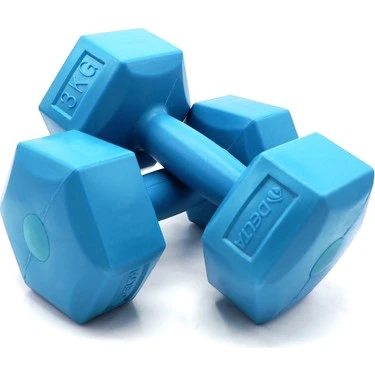 3KG PLASTİK KÖŞELİ DAMBIL 2 PARÇA (5250) ürün görseli 1