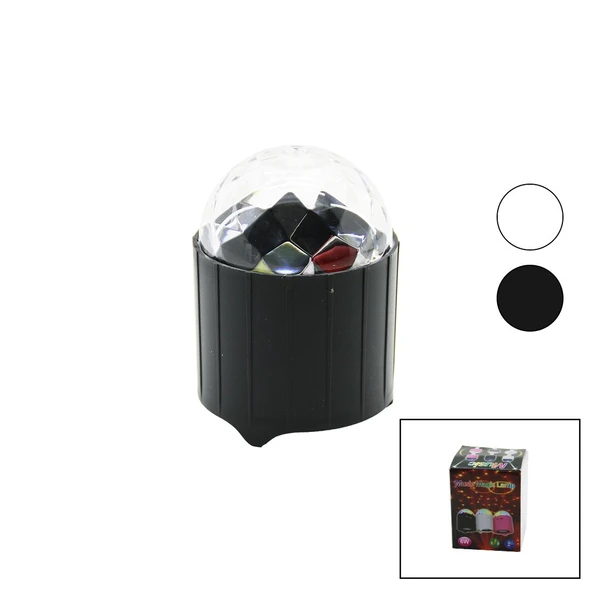MİNİ HOPARLÖR SPEAKER IŞIKLI - GECE LAMBASI TYPE-C ŞARJLI 6W  BR-037 (5250) ürün görseli 1