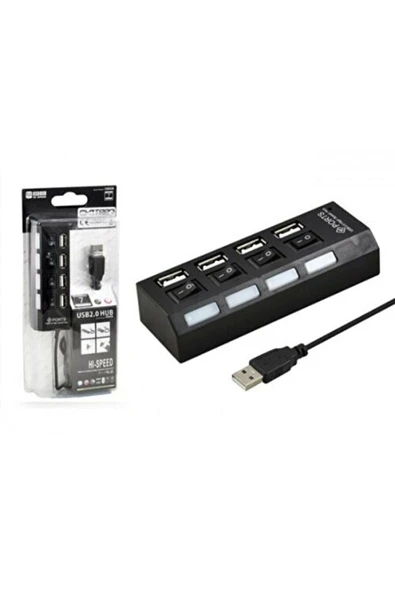 USB ÇOĞALTICI 4PORT PL-5714 (5250) ürün görseli 1