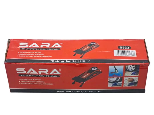 SARA S533 KALIN PİSTON AYAK POMPASI - Resim 2