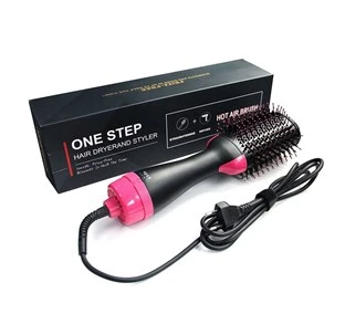 2İN1 ONE STEP KURUTMALI SAÇ DÜZLEŞTİRİCİ - ELEKTRİKLİ FÖN TARAK 1200W (5250) ürün görseli 1