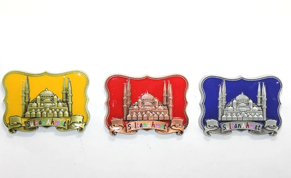 Yöresel Sultanahmet Magnet Kare Tasarım ürün görseli 1
