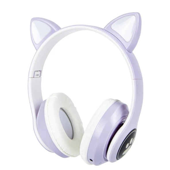 Kedi Figürlü Bluetooth Kulaklık - Resim 3