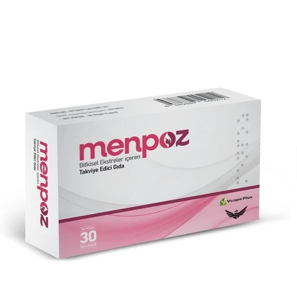 Menpoz 30 Vegan Kapsül ürün görseli 1