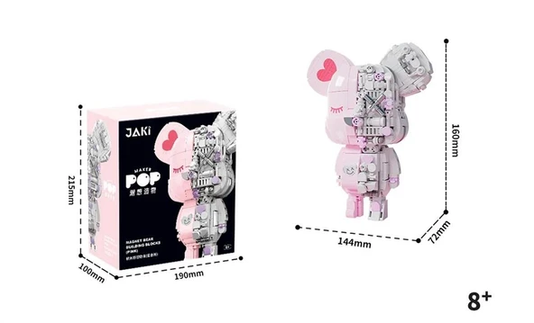 JK6250-2 MAKER POP MIKNATISLI SİYAH BLOK -ZRV ürün görseli 1