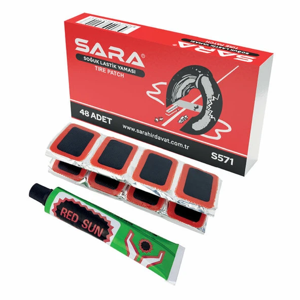 SARA S571 SOĞUK LASTİK YAMASI ürün görseli 1