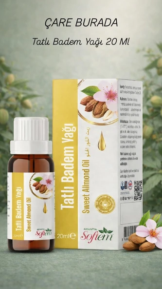 Tatlı Badem Yağı (20 Ml) - Resim 2