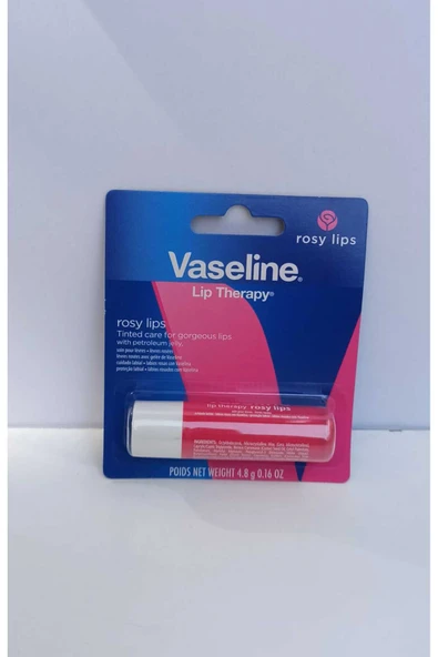 Vaseline Lip Therapy Rosy dudak nemlendirici 4.8 g 0.16 OZ ürün görseli 1