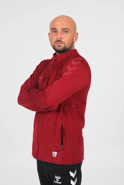 Hummel Dream Kamp Eşofman Üstü Bordo - Resim 6