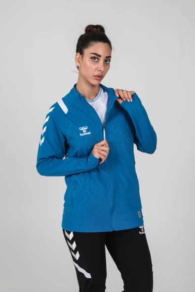 Hummel Dream Kamp Eşofman Üstü Saks Mavi - Resim 2