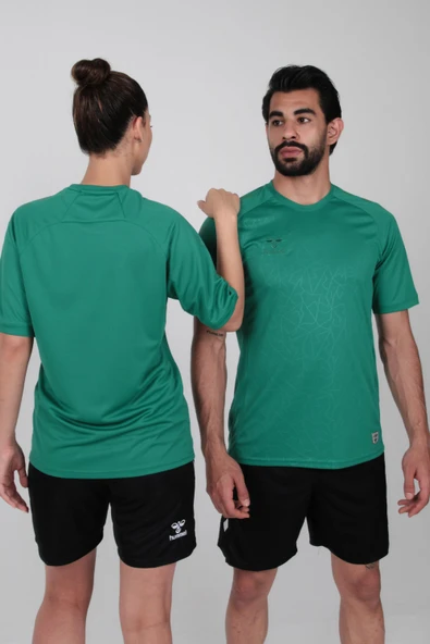 Hummel Dream Antrenman Tişört Yeşil - Resim 3