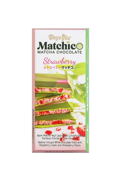 Beyoğlu Çikolata Matchico Matcha Çikolata 95 Gr. ürün görseli 1
