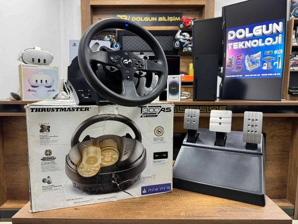 PTTAVM: Thrustmaster T300RS GT Direksiyon Seti + Thrustmaster TH8A