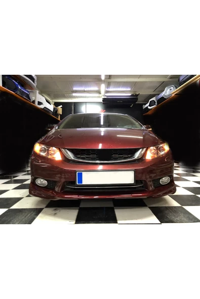 OTO H.İ.T. HONDA CİVİC FB7 UYUMLU GÜNDÜZ FARI AMPULÜ TURUNCU AMBER 1 ÇİFT ürün görseli 1