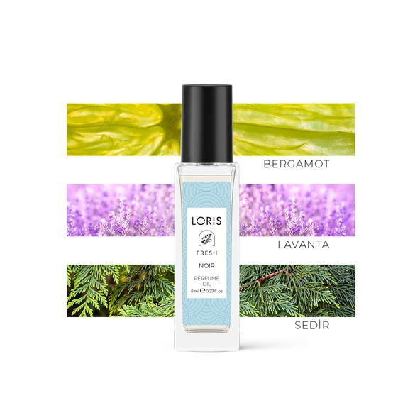 Noir 8 ML Erkek Parfüm Yağı | Natural Oil ürün görseli 1