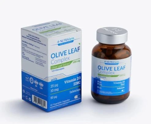 NutraFarm Olive Leaf Complex 60 Kapsül ürün görseli 1
