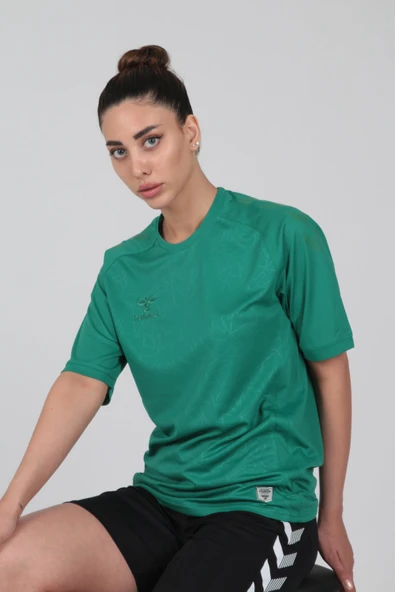 Hummel Dream Antrenman Tişört Yeşil - Resim 2